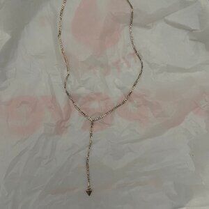 3/$10 Gold Dangling Triangle Necklace